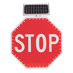 Solar Traffic Sign